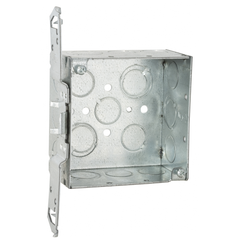 RACO RACO 8235 Square Box Steel Power 30.3 cu-in Capacity 14 Knockouts
