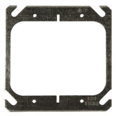 RACO RACO 791 Box Cover 2-Device Flat 4 in x 4 in Stamped Steel