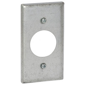 RACO RACO 863 Handy Box Cover Steel Single Receptacle 4-3/16 x 2-5/16