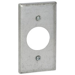 RACO RACO 863 Handy Box Cover Steel Single Receptacle 4-3/16 x 2-5/16