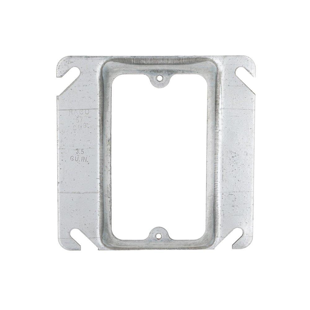 RACO RACO 778 Combination Device & Tile Cover, 4 in L x 4 in W, Raised 1/2 in