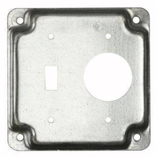 RACO RACO 805C Square Exposed Work Cover 4.19 in x 4.19 in x 1/2 in
