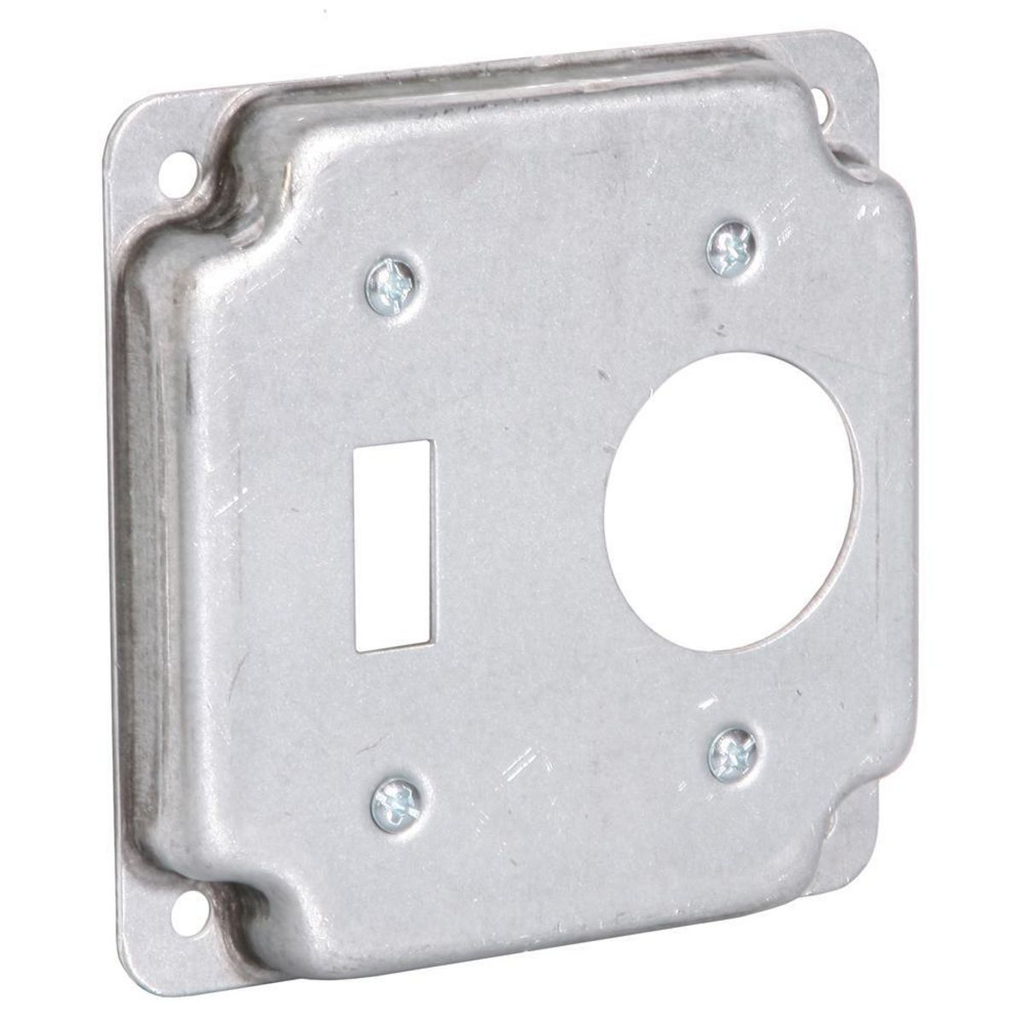 RACO RACO 805C Square Exposed Work Cover 4.19 in x 4.19 in x 1/2 in