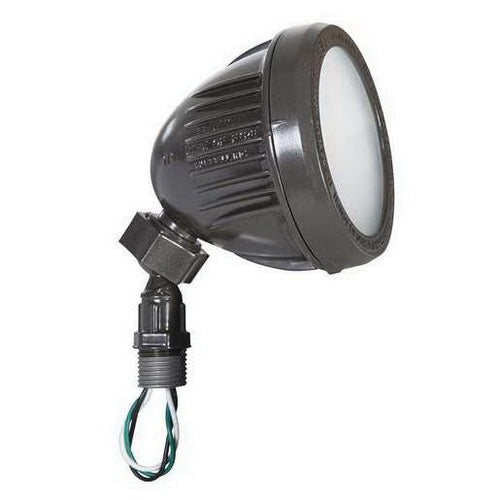 RACO Raco LL1200Z Swivel LED Flood Light 12.6-Watt 120/277-Volt AC Bronze Bell