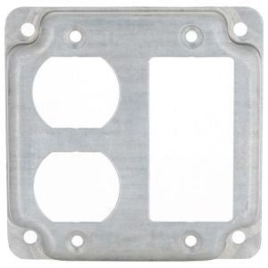 RACO RACO 915C COVER WORK EXP 4-1/8IN 4-1/8IN STL