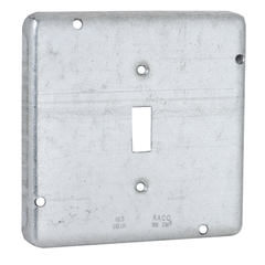 RACO RACO 870RAC Cover Work Exposed 4-11/16 In 4-11/16 In Steel