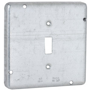 RACO RACO 870RAC Cover Work Exposed 4-11/16 In 4-11/16 In Steel
