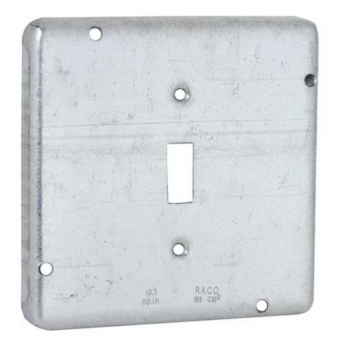 RACO RACO 870RAC Cover Work Exposed 4-11/16 In 4-11/16 In Steel