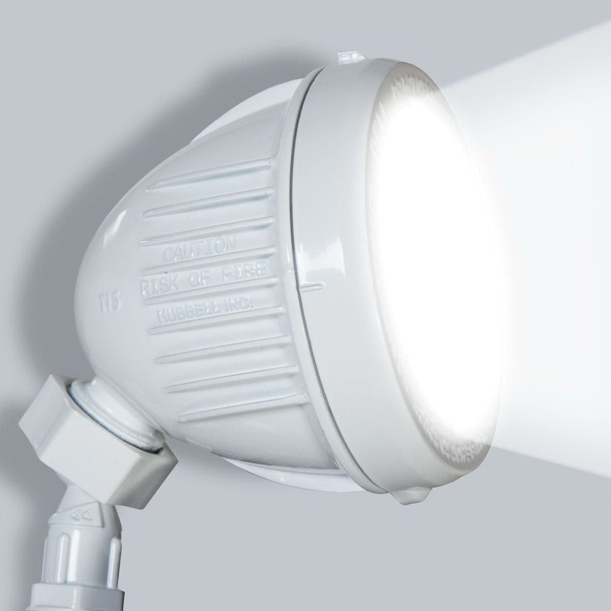 RACO Raco LL1200W Swivel Commercial Grade LED Flood Light 13-Watt 120/277-Volt AC White Bell®