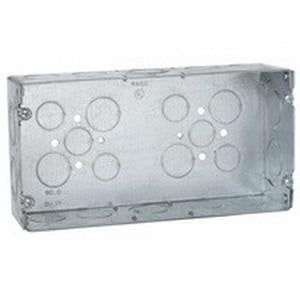 RACO RACO 942 BOX GANG STL 90CU-IN 3 24 1/2IN 3/4IN