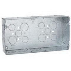 RACO RACO 942 BOX GANG STL 90CU-IN 3 24 1/2IN 3/4IN