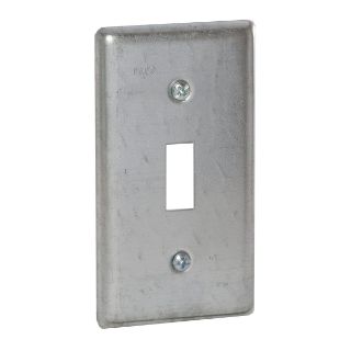 RACO RACO 865 Handy Box Cover Flat 4-3/16 in L x 2-5/16 in W Toggle Switch
