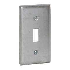RACO RACO 865 Handy Box Cover Flat 4-3/16 in L x 2-5/16 in W Toggle Switch