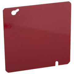 RACO RACO 911-11 Life Safety Square Cover Red 4-11/16 in Square Flat Cover