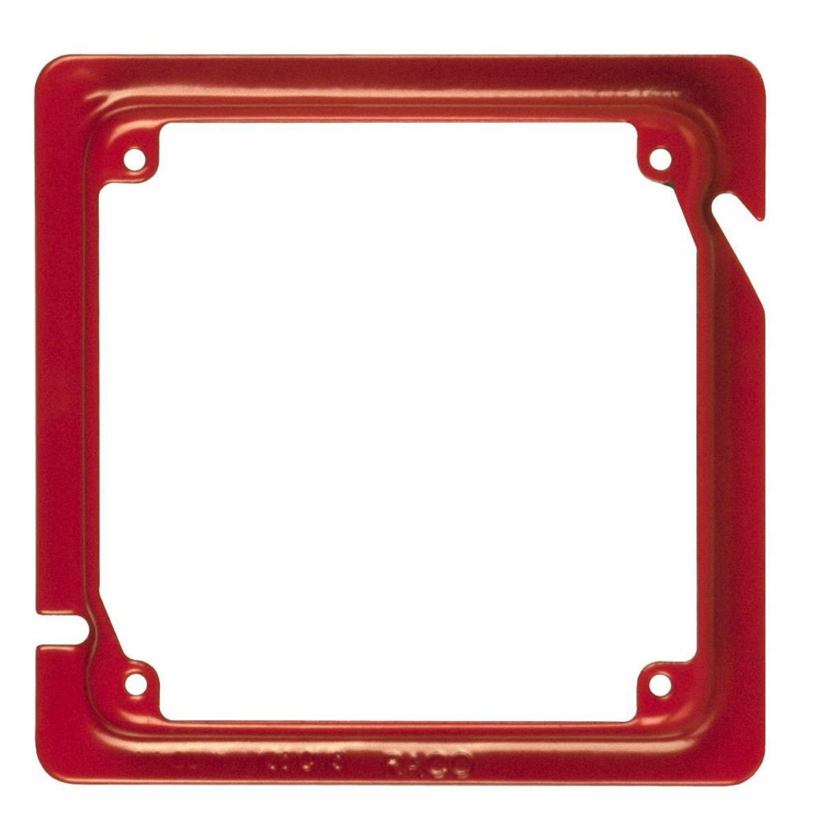 RACO RACO 911-16 4-11/16 in x 4 in Life Safety Square Adapter Ring 5/8 in Raised