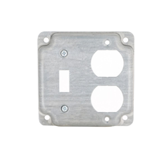 RACO RACO 906C COVER WORK EXP 4-1/8IN 4-1/8IN STL
