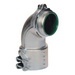 SEPCO Sepco C36T Zinc Plated Malleable Iron Insulated 90-Degree Cable Connector 3/4-Inch