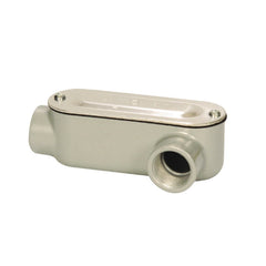 SEPCO Sepco LL2ACG Die Cast Copper Free Aluminum Type LL Conduit Body With Cover And Gasket 3/4 Inch