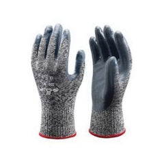 SHOWA Showa 230-08 Cut Resistant Gloves, M/SZ 8, Nitrile Coating, HPPE/Lycra/Nylon