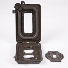 TAYMAC TayMac ML450Z 1 Gang Weatherproof Cover Expandable Bronze