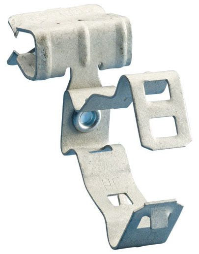 NVENT Erico 812M58SM Conduit/Pipe to Flange Clip, 1/2 Inch 3/4 Inch EMT, 25 lb Load