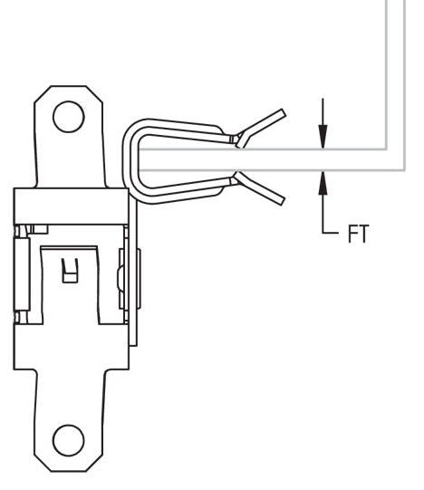 NVENT Erico MAC258 CAD MC/AC Clip Assembly