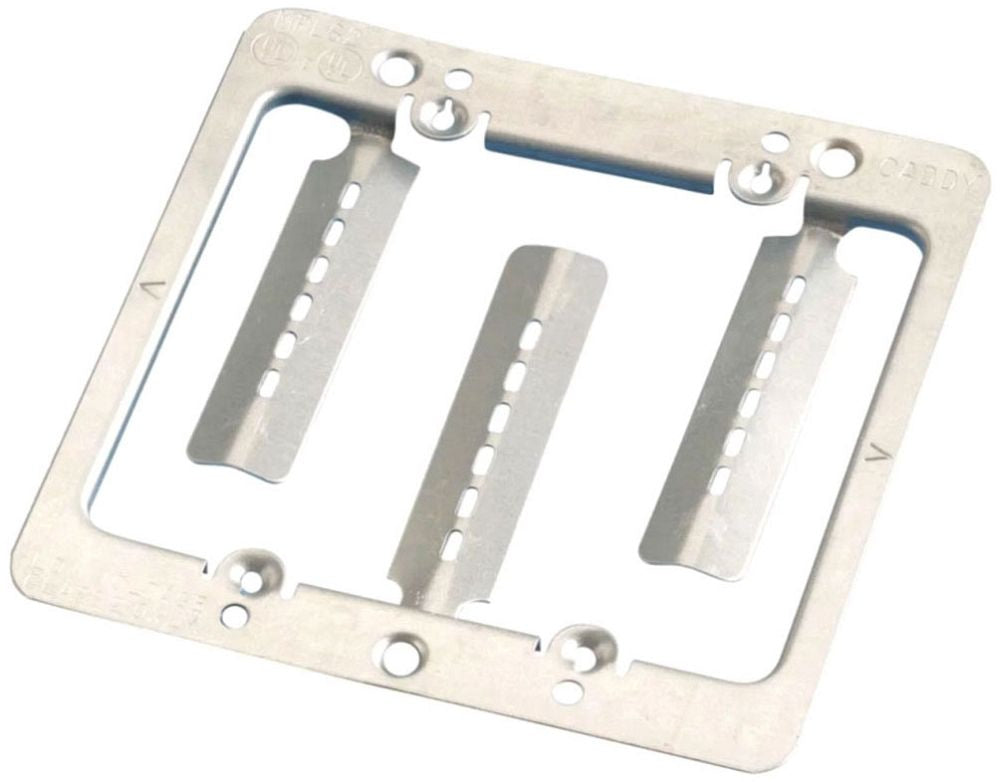 NVENT Erico MPLS2 Low Voltage Mounting Plate Power 2-Gang