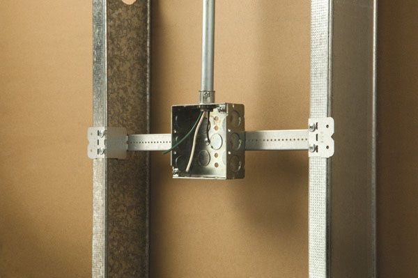 NVENT Erico TSGB24 CAD TSGB24 Outlet Box Bracket Power Adjustable 17 to 26 Inch