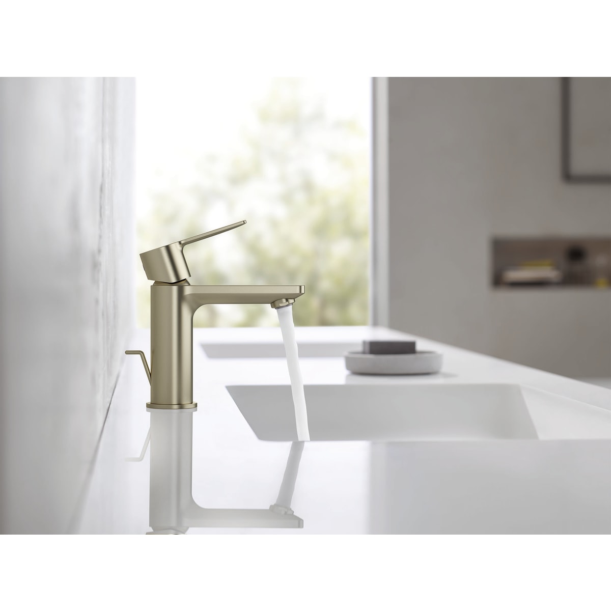 GROHE Grohe 23824GNA Single Hole Single-Handle XS-Size Bathroom Faucet 1.2 GPM