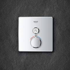 GROHE Grohe 29141A00 Dual Function Thermostatic Valve Trim in Grohe Hard Graphite