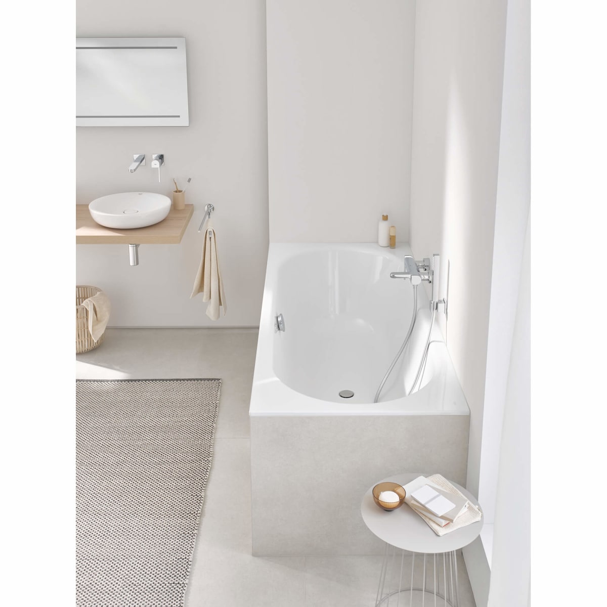 GROHE Grohe 27693EN0 Wall Mount Hand Shower Holder in GROHE BRUSHED NICKEL
