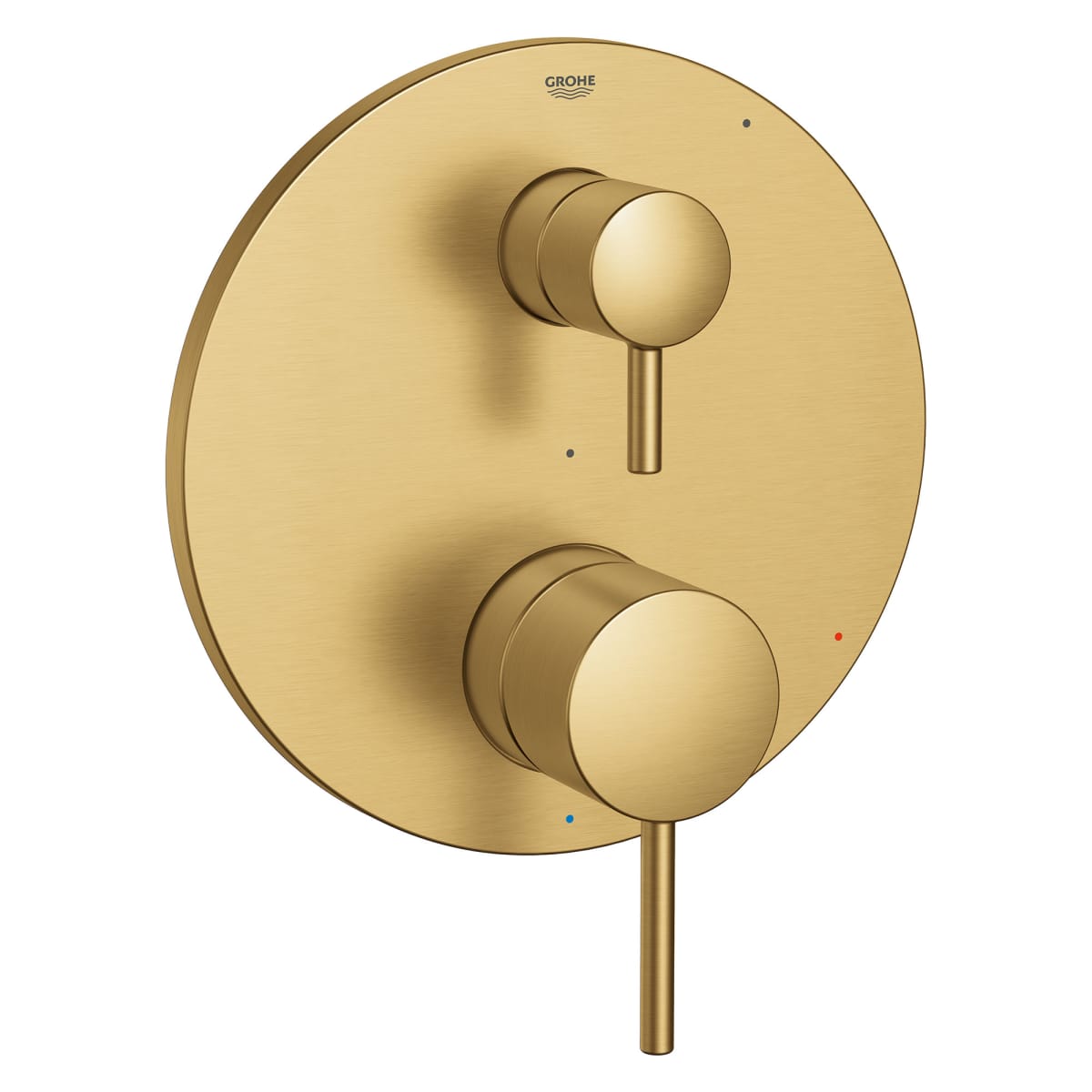 GROHE Grohe 29423GN0 Timeless Pressure Balance Valve Trim With 2-Way Diverter With Cartridge