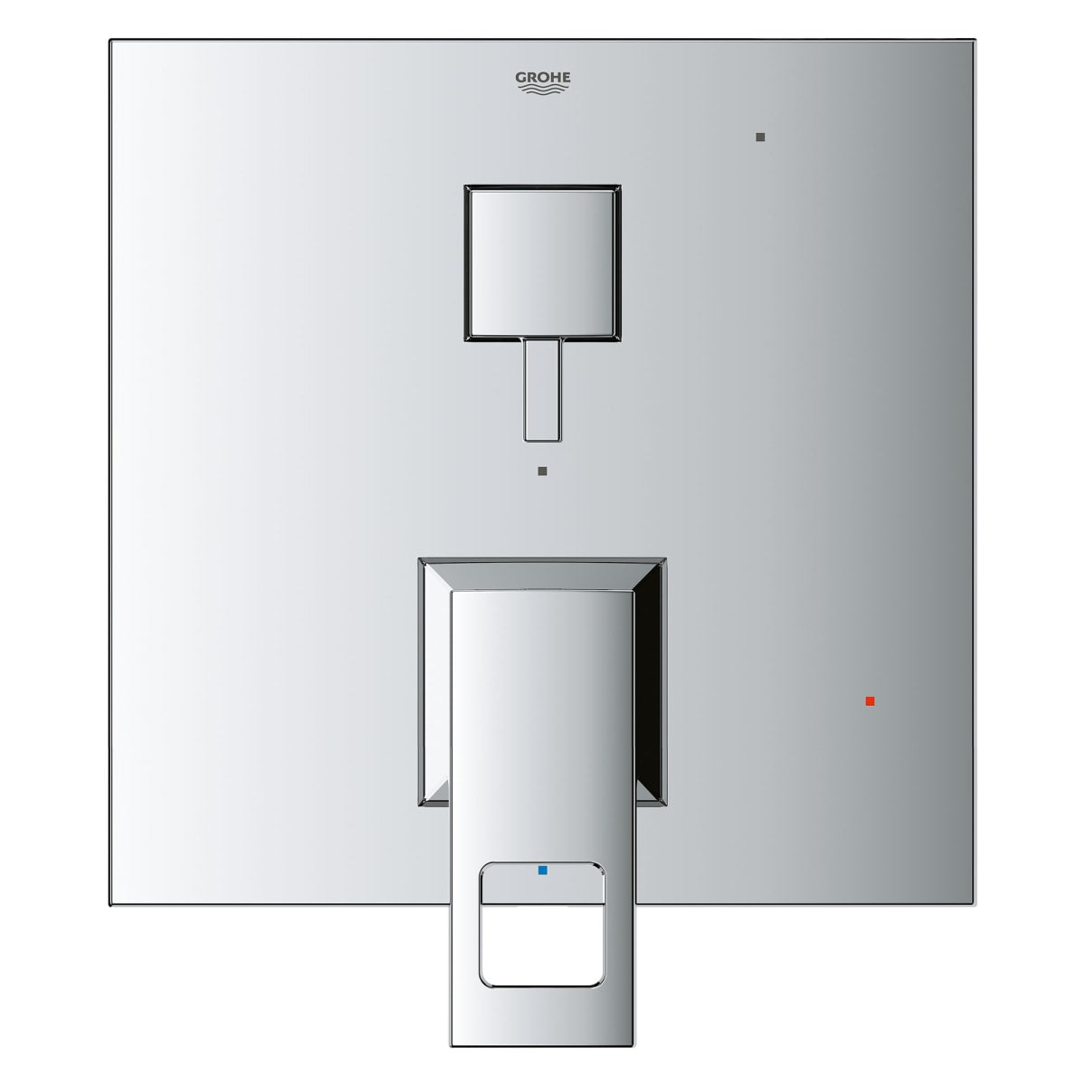 GROHE Grohe 29422000 Eurocube Pressure Balance Valve Trim with 2-Way Diverter with Cartridge