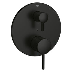 GROHE Grohe 294232430 Timeless Pressure Balance Valve Trim With 2-Way Diverter With Cartridge In Matte Black