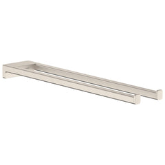 HANSGROHE Hansgrohe 41770820 AddStoris Dual Towel Bar in Brushed Nickel