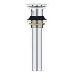 GROHE Grohe 48656000 Bathroom Sink Pop-Up Drain with Overflow in Grohe Chrome
