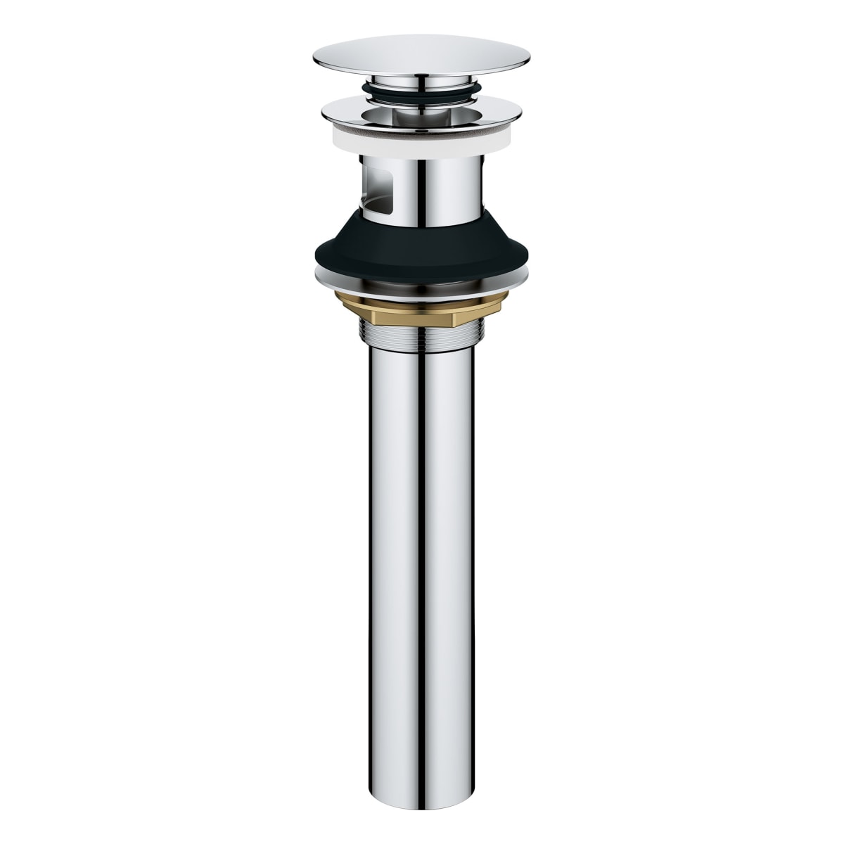 GROHE Grohe 48656000 Bathroom Sink Pop-Up Drain with Overflow in Grohe Chrome