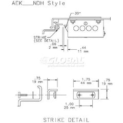 NVENT Hoffman AEK460NDH Electrical Interlock NDH 440/480 Volt Steel/Zinc