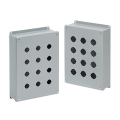 NVENT Hoffman E1PBG Pushbutton Enclosures 1 PB Enclosure 3.5X4.25X2.75 PB1 NEMA 12/14