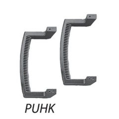 HOFFMAN Hoffman PUHKA Handle Kit for Sloped Top (2) Aluminum/Gray