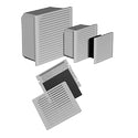 NVENT Hoffman TFP62 Cooling Fan Package 6 in Size/Dims: 230v 50/60Hz