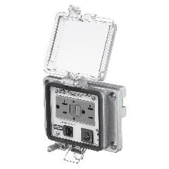 HUBBELL Hubbell PR205EB Wiring Device-Kellems NEMA 12/4 CAT5E 20A GFCI 3A Circuit Breaker