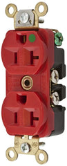 HUBBELL Hubbell HBL8300ILR HUBBELL DUP RCPT, HG, 20A 125V, 5-20R, IL, RD 78358501650