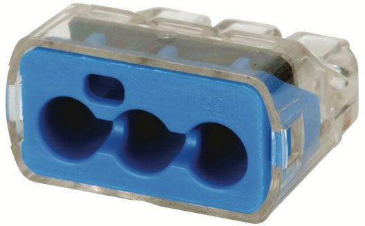 IDEAL Ideal 30-1039 Connector W Push-In Sol/Strd/Tin-Bnd Bl