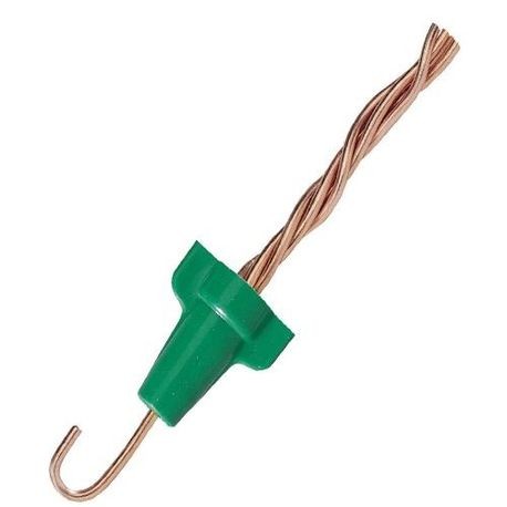 IDEAL Ideal 30-092 Winged Twist-On Grounding Wire Connector 600 VAC Green