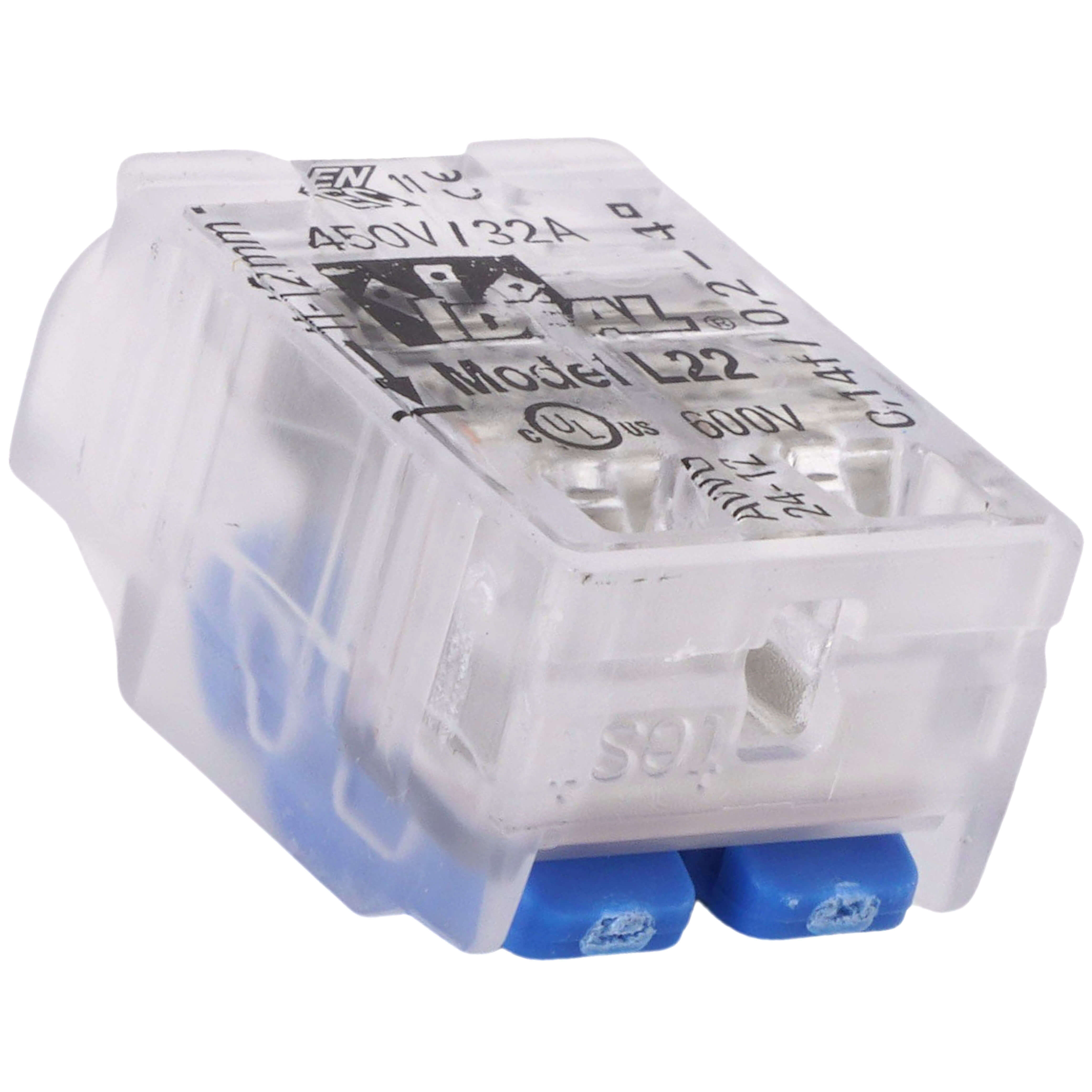 IDEAL Ideal 30-10L22 releasable lever wire connector 24 to 12 AWG