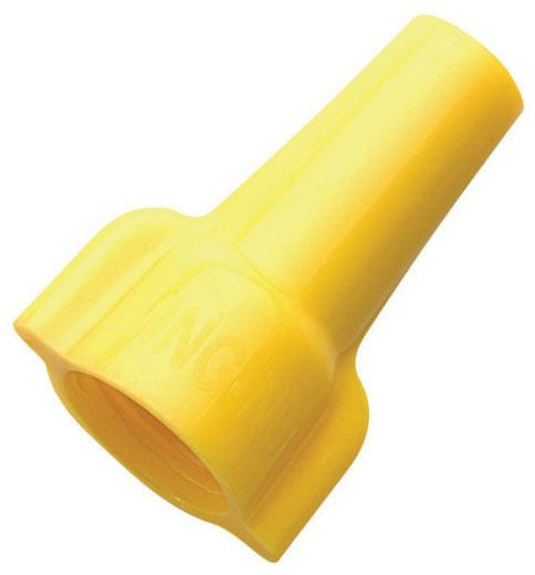 IDEAL Ideal 30-451 Flame-Retardant Winged Twist-On Wire Connector 600V 18 to 10 AWG Yellow