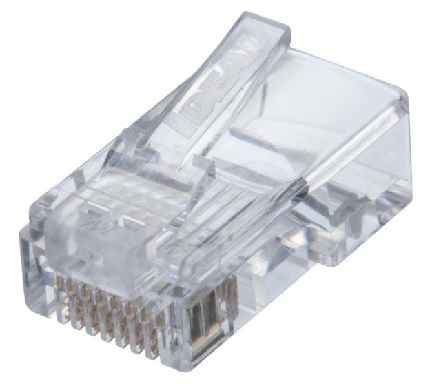 IDEAL Ideal 85-371 CAT5e Feed-Thru Modular Plugs, 50/Pack
