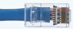 IDEAL Ideal 85-375 CAT6 Feed-Thru Modular Plugs, 25/Pack