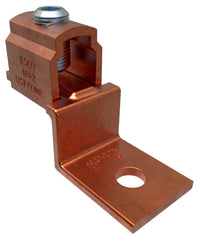 ILSCO Ilsco SLU-225 Copper Mechanical Lug Offset, Conductor Range 4/0-2, 1 Port, 1 Hole, 5/16in Bolt Size, UL, CSA